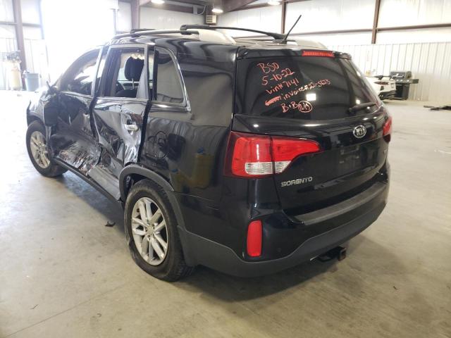 Photo 3 from auction – 2014 KIA SORENTO LX with VIN 5XYKT4A79EG447141