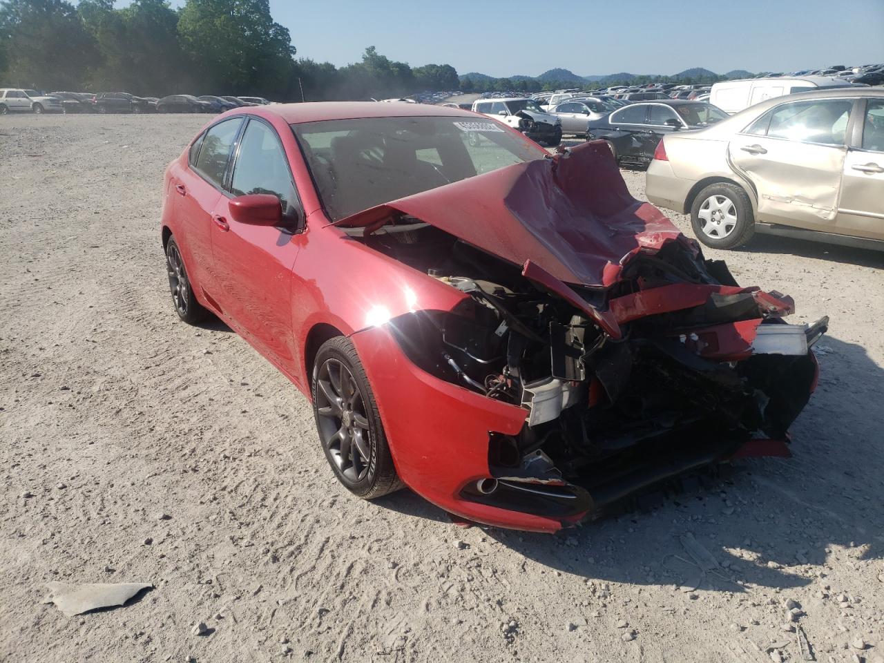 DODGE DART SXT 2015 with VIN 1C3CDFBB6FD407460 - Photo from auction