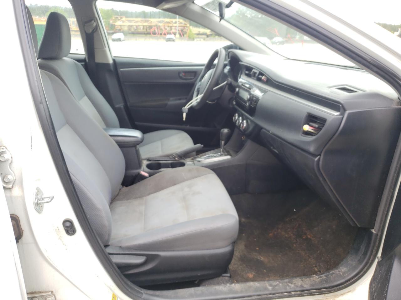 Photo 5 from auction – 2015 TOYOTA COROLLA L with VIN 2T1BURHE2FC344901
