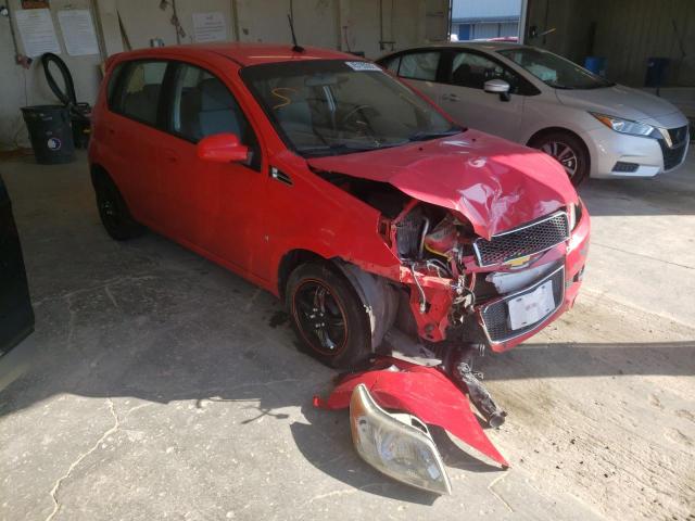 CHEVROLET AVEO LS 2009 with VIN KL1TD66E09B331905 - Photo from auction