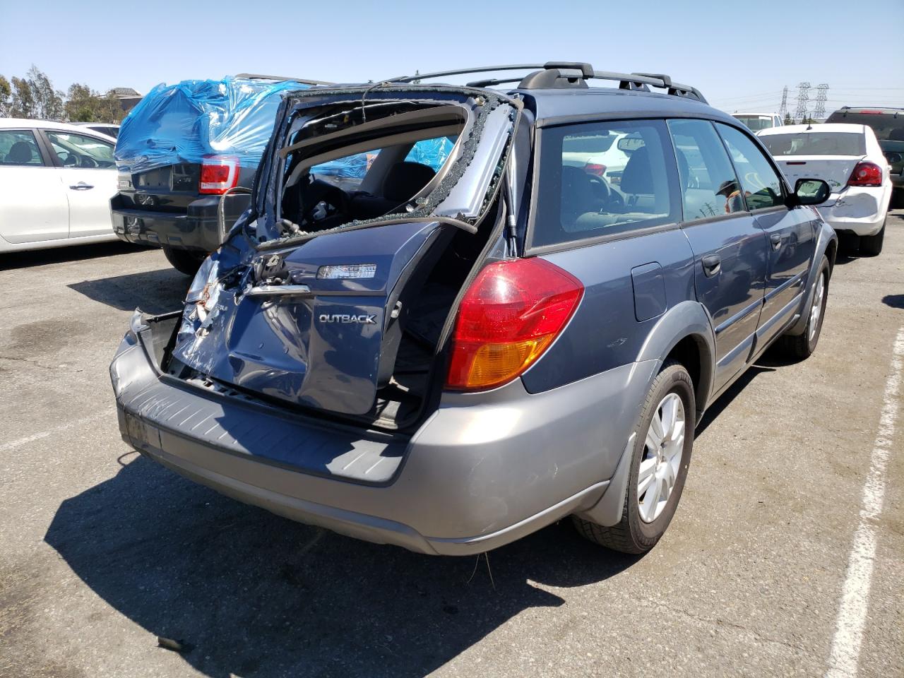 Photo 4 from auction – 2005 SUBARU LEGACY OUT with VIN 4S4BP61C356348164
