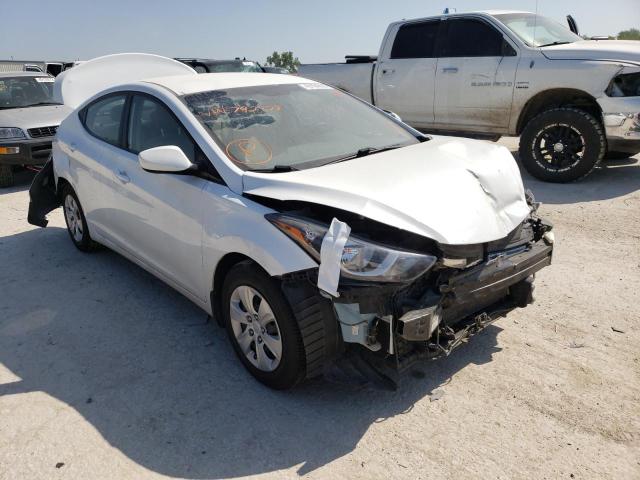 HYUNDAI ELANTRA SE 2016 with VIN 5NPDH4AE3GH792878 - Photo from auction