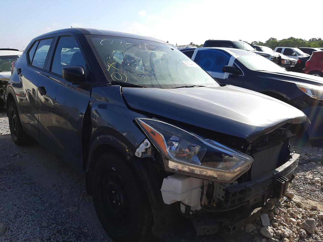 NISSAN KICKS S 2020 with VIN 3N1CP5BV3LL520220 - Photo from auction