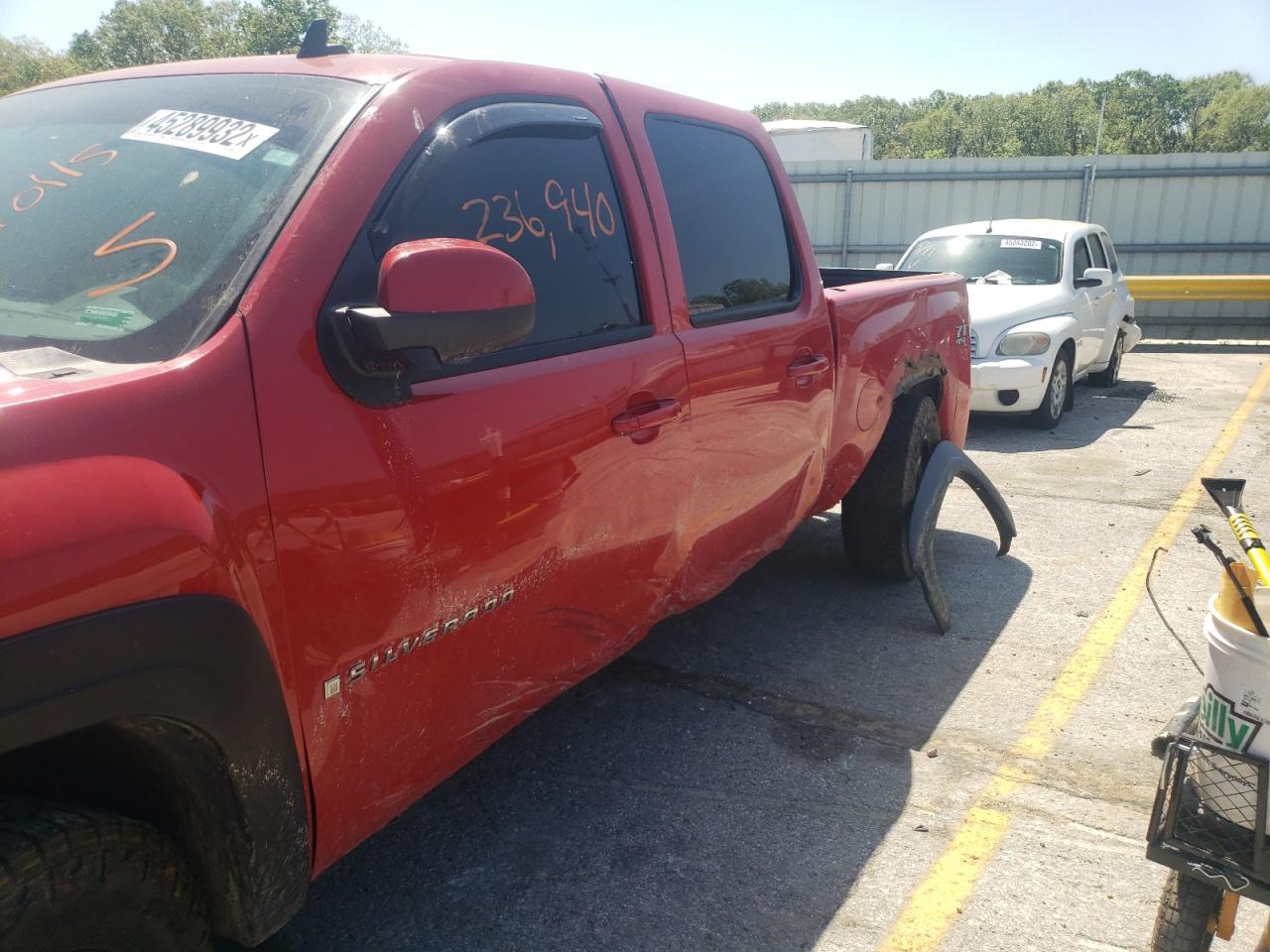 Photo 9 from auction – 2007 CHEVROLET SILVERADO with VIN 3GCEK13M17G545893