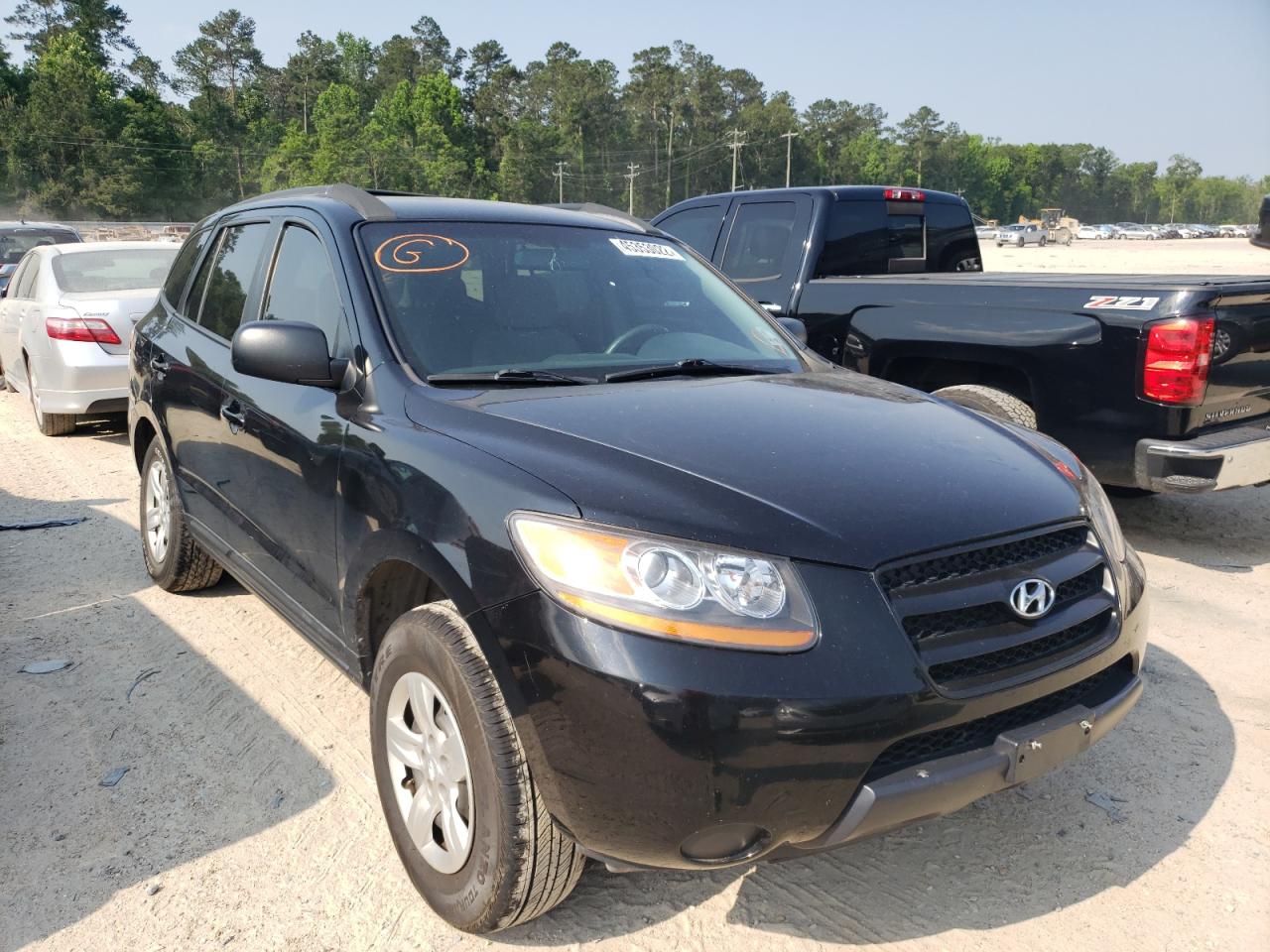 HYUNDAI SANTA FE G 2009 with VIN 5NMSG73D39H254973 - Photo from auction