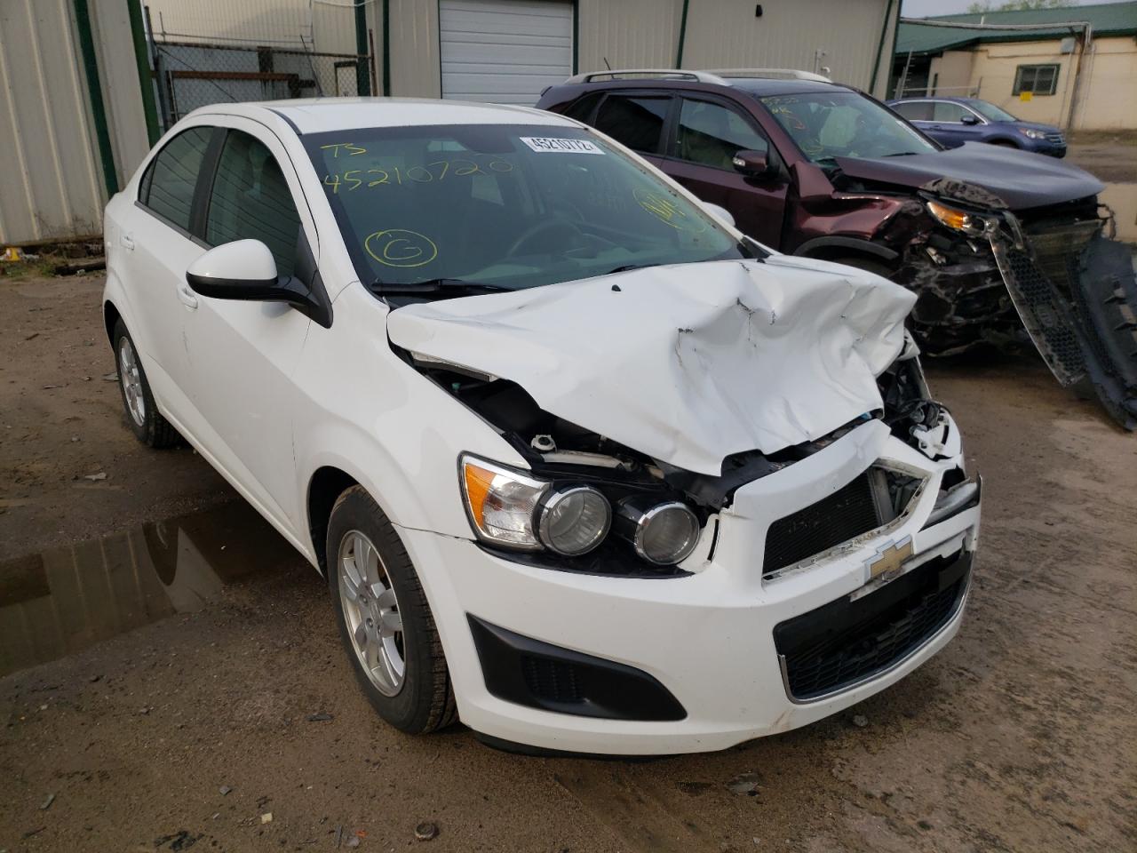 CHEVROLET SONIC LT 2013 with VIN 1G1JC5SB5D4219583 - Photo from auction