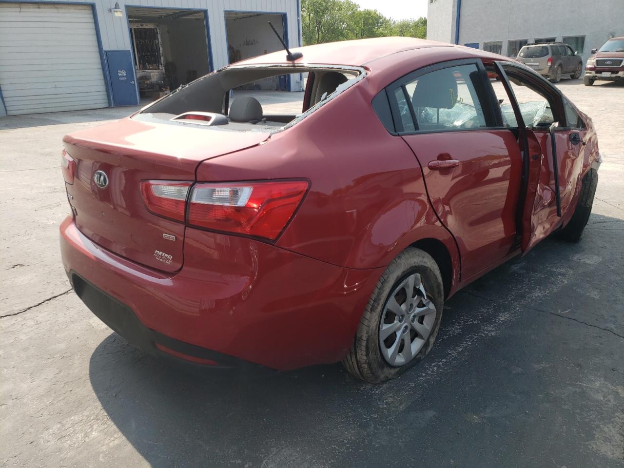Photo 4 from auction – 2014 KIA RIO LX with VIN KNADM4A33E6342226