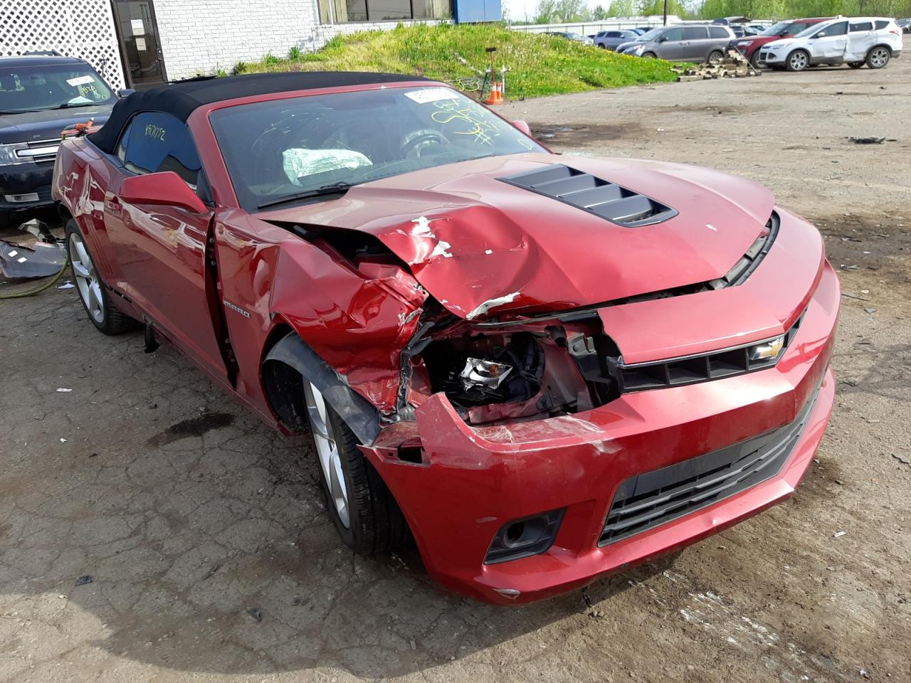 CHEVROLET CAMARO 2SS 2015 with VIN 2G1FK3DJ7F9108826 - Photo from auction