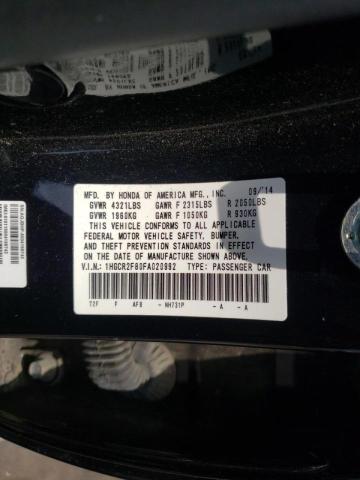 Photo 10 from auction – 2015 HONDA ACCORD EXL with VIN 1HGCR2F80FA020992