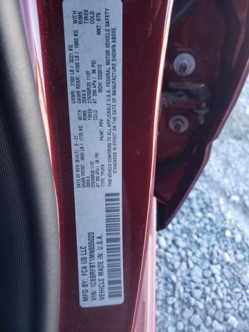 Photo 10 from auction – 2021 RAM 1500 BIG H with VIN 1C6SRFBT1MN655020