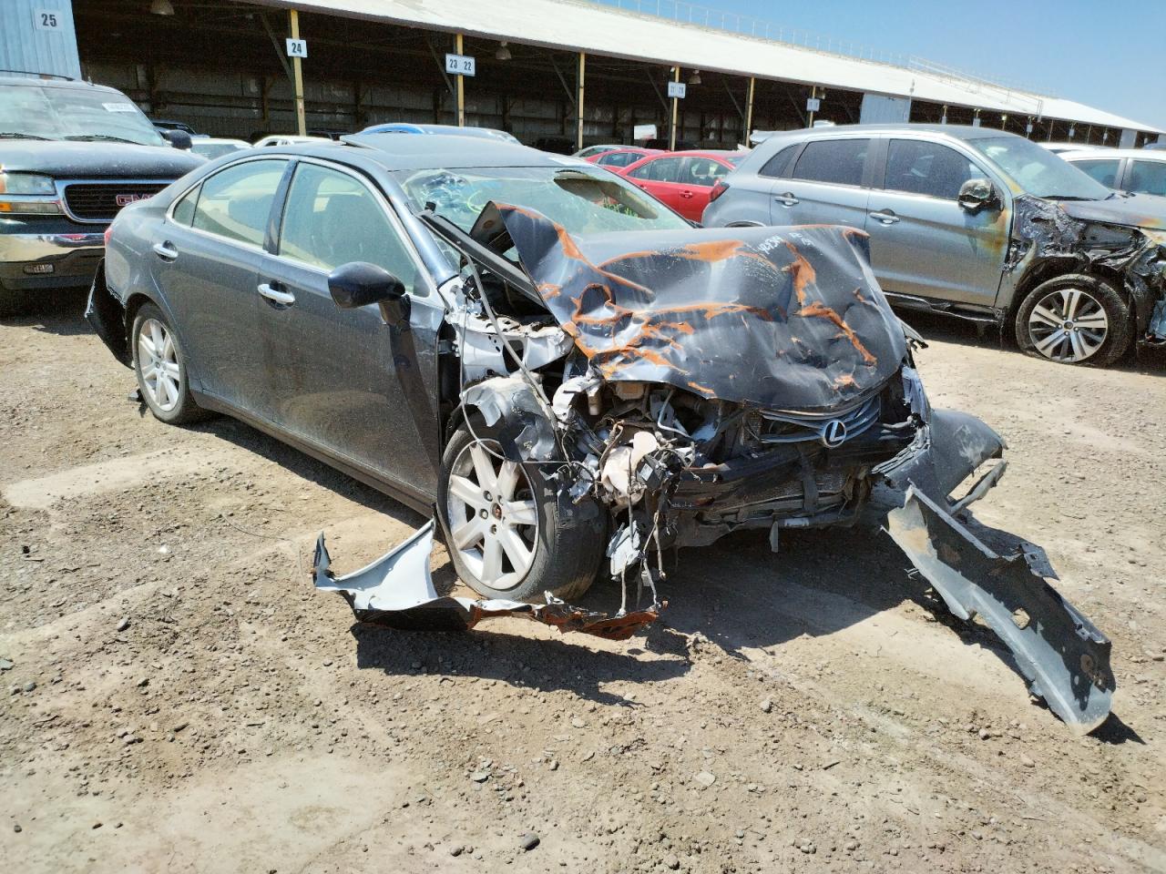 LEXUS ES 350 2008 with VIN JTHBJ46G882208269 - Photo from auction
