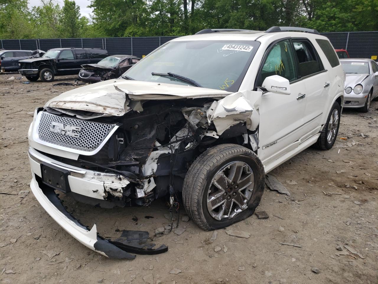 Photo 2 from auction – 2012 GMC ACADIA DEN with VIN 1GKKVTED9CJ231568