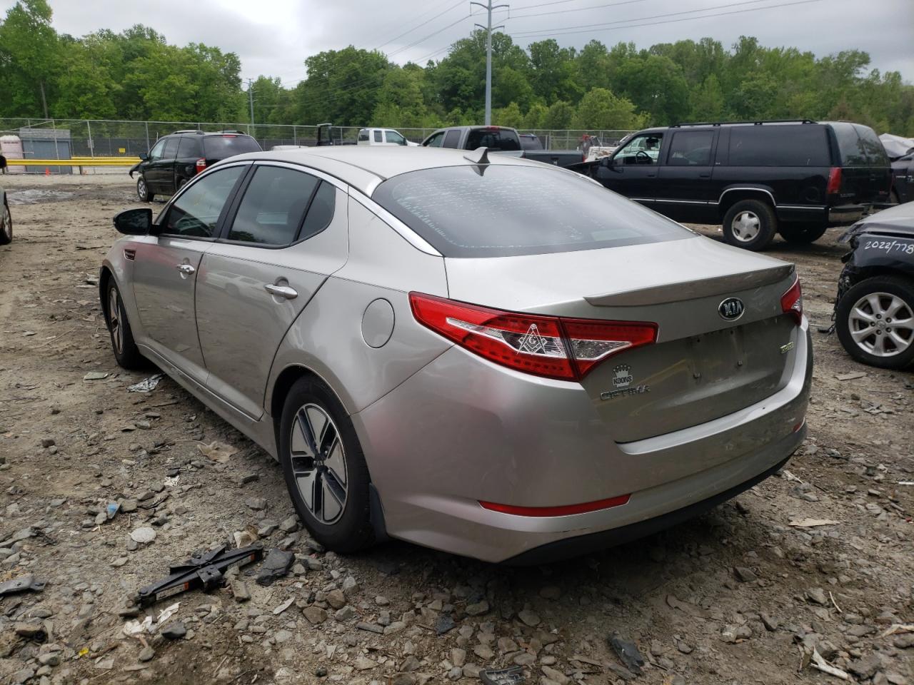 Photo 3 from auction – 2012 KIA OPTIMA HYB with VIN KNAGM4AD2C5032139
