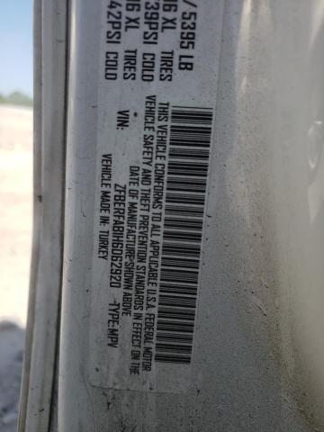 Photo 10 from auction – 2017 RAM PROMASTER with VIN ZFBERFAB1H6D62920