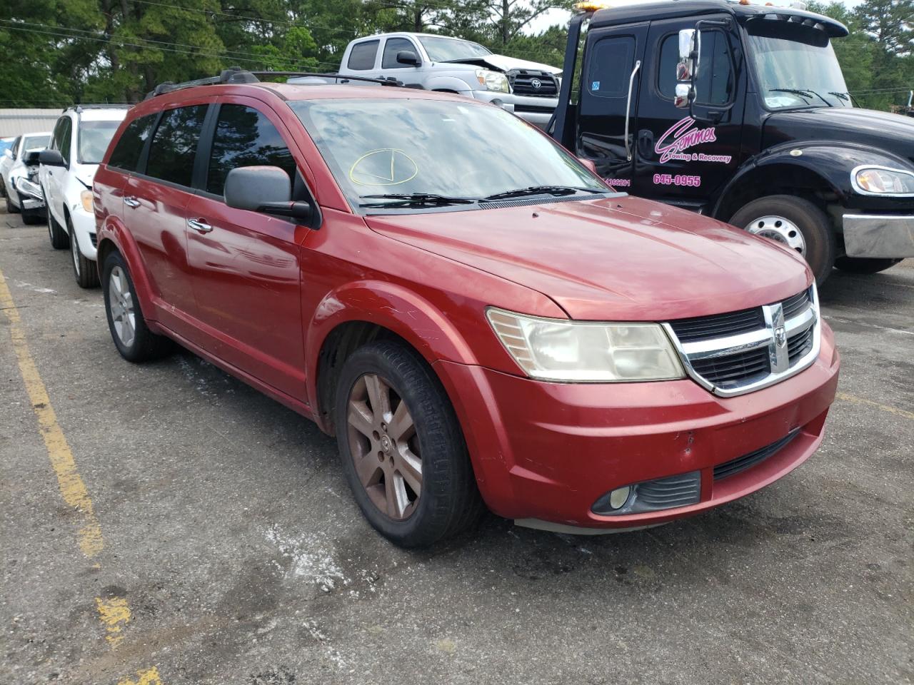 DODGE JOURNEY R/ 2009 with VIN 3D4GG67V19T178341 - Photo from auction