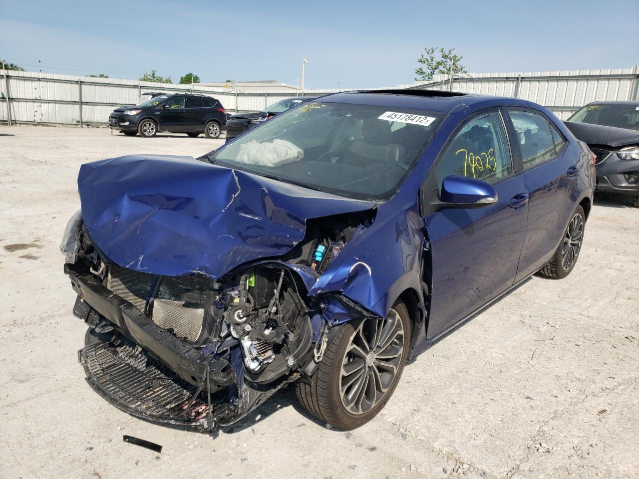 Photo 2 from auction – 2014 TOYOTA COROLLA L with VIN 2T1BURHE2EC088144