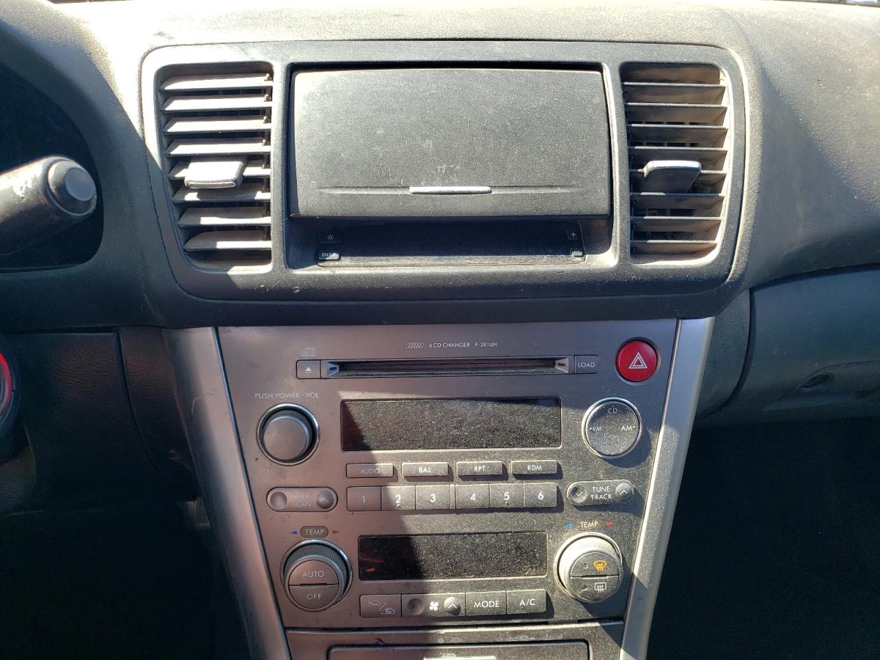 Photo 9 from auction – 2005 SUBARU LEGACY GT with VIN 4S3BL686956210659