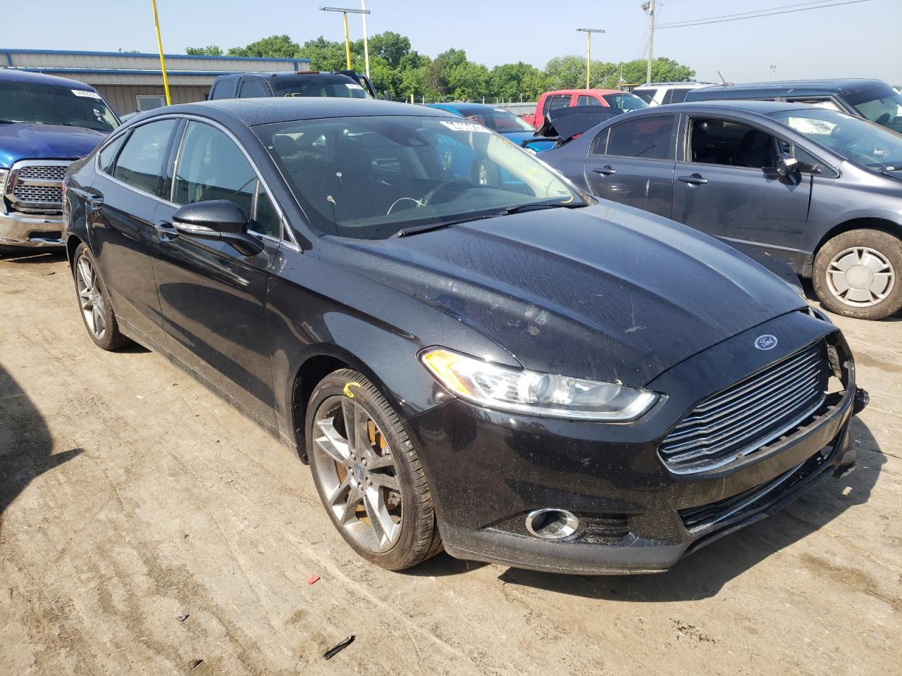 FORD FUSION TIT 2015 with VIN 3FA6P0K97FR102184 - Photo from auction