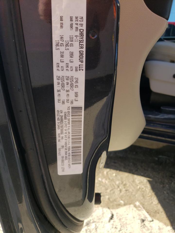 Photo 10 from auction – 2011 CHRYSLER TOWN & COU with VIN 2A4RR8DG7BR780066