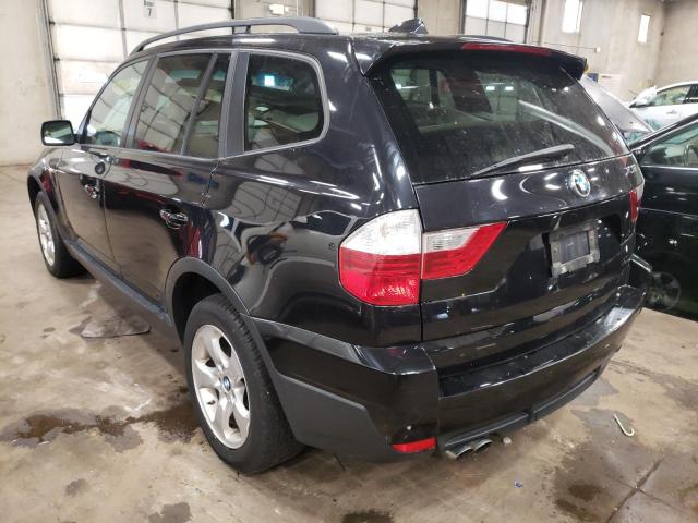 Photo 3 from auction – 2008 BMW X3 3.0SI with VIN WBXPC93438WJ06883