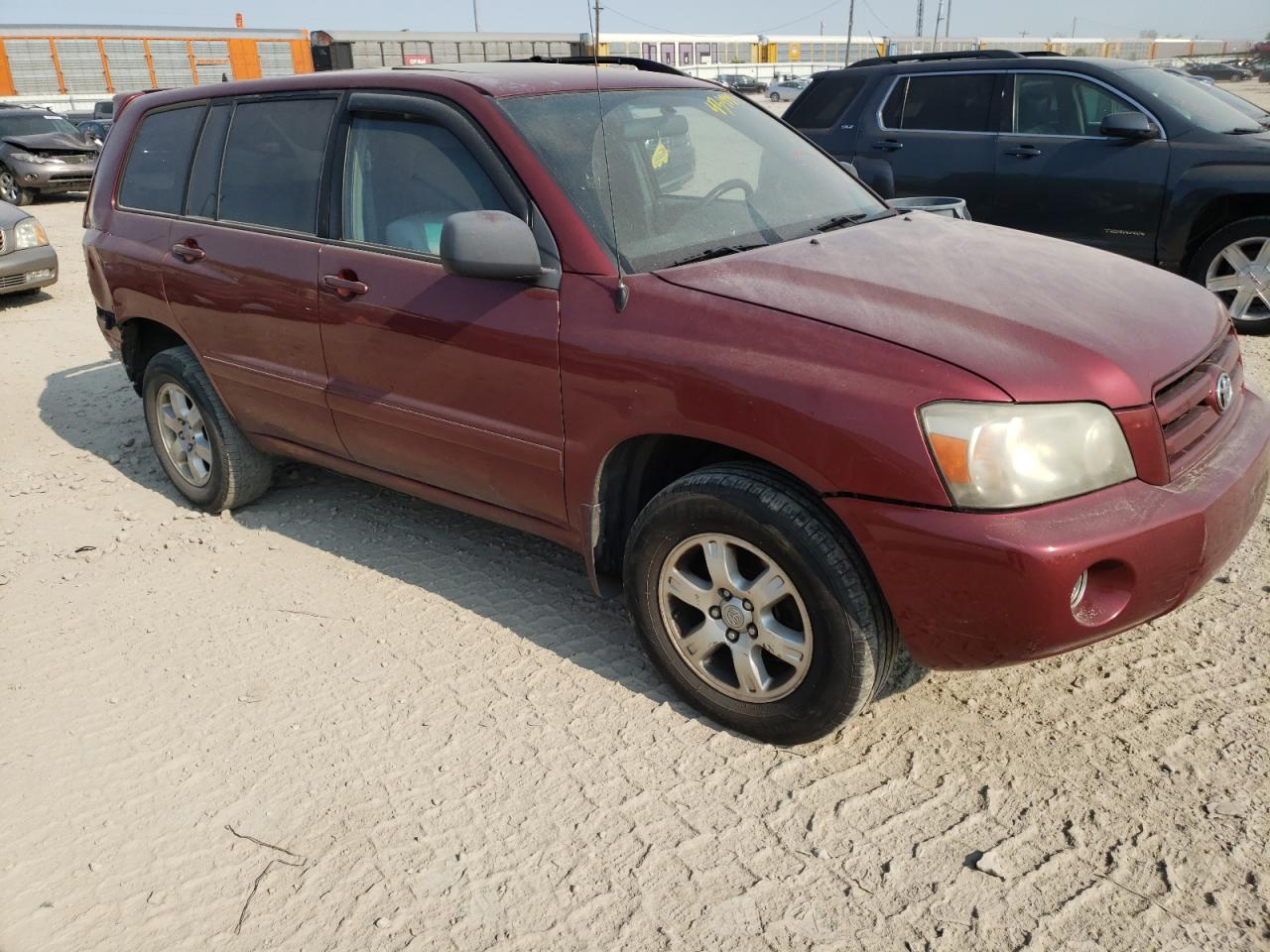 TOYOTA HIGHLANDER 2007 with VIN JTEHP21A570203585 - Photo from auction