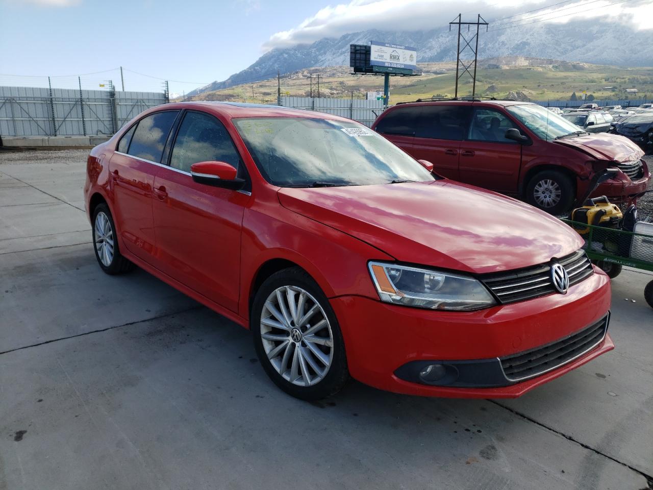 VOLKSWAGEN JETTA SEL 2012 with VIN 3VWLP7AJ9CM322126 - Photo from auction