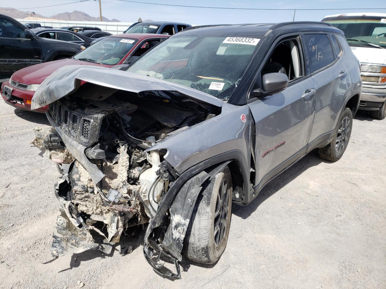 Photo 2 from auction – 2019 JEEP COMPASS TR with VIN 3C4NJDDB1KT739535