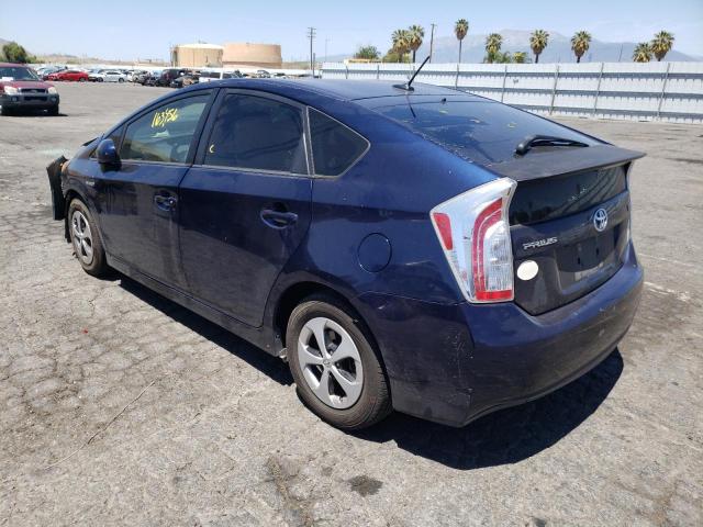 Photo 3 from auction – 2012 TOYOTA PRIUS with VIN JTDKN3DU8C1562235