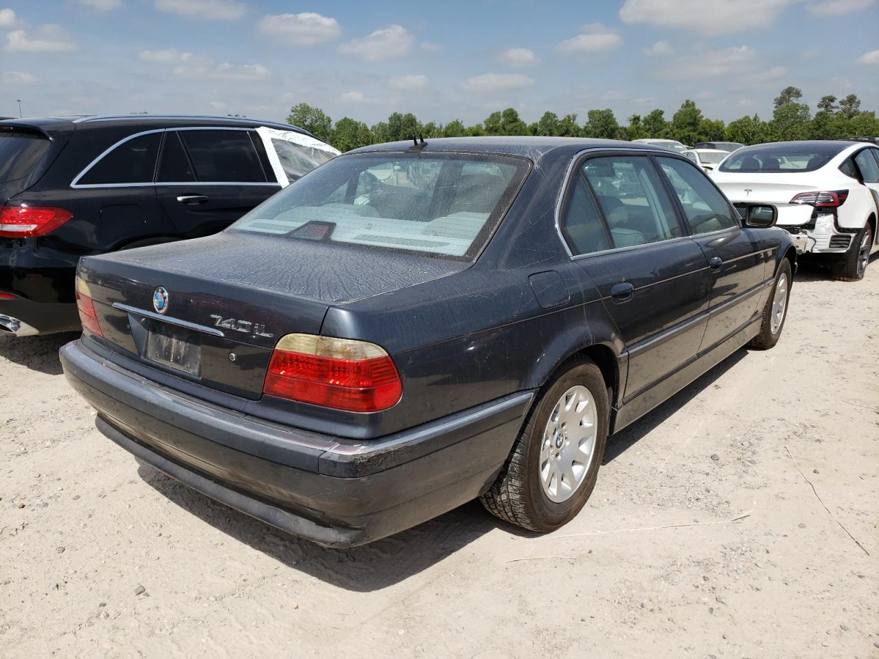 Photo 4 from auction – 2001 BMW 740 IL with VIN WBAGH83431DP20663