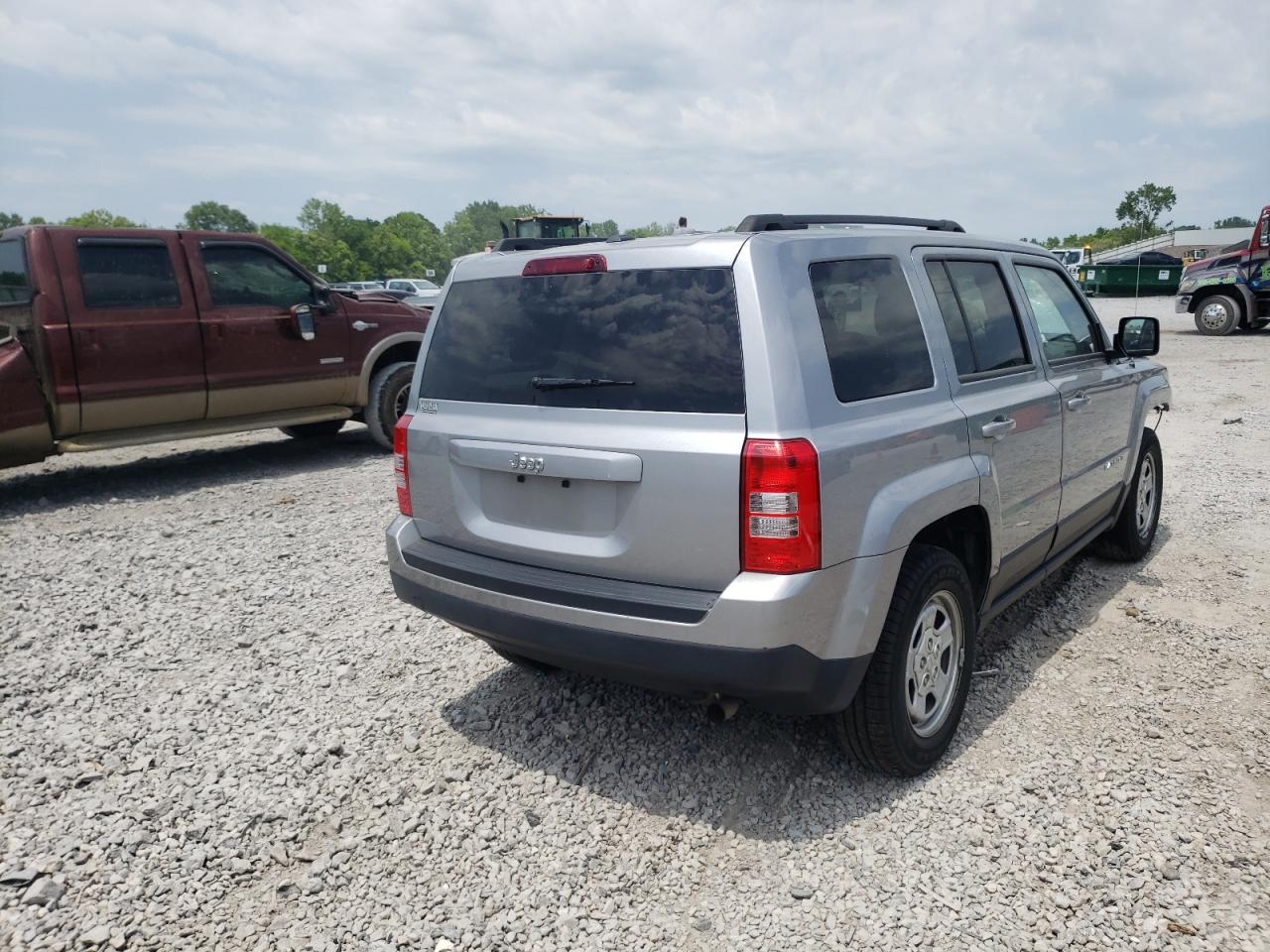 Photo 4 from auction – 2016 JEEP PATRIOT SP with VIN 1C4NJPBB4GD716686