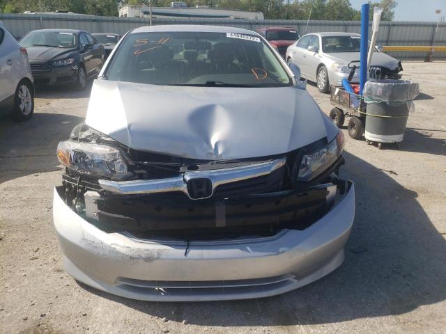Photo 9 from auction – 2012 HONDA CIVIC LX with VIN 2HGFB2F54CH609502