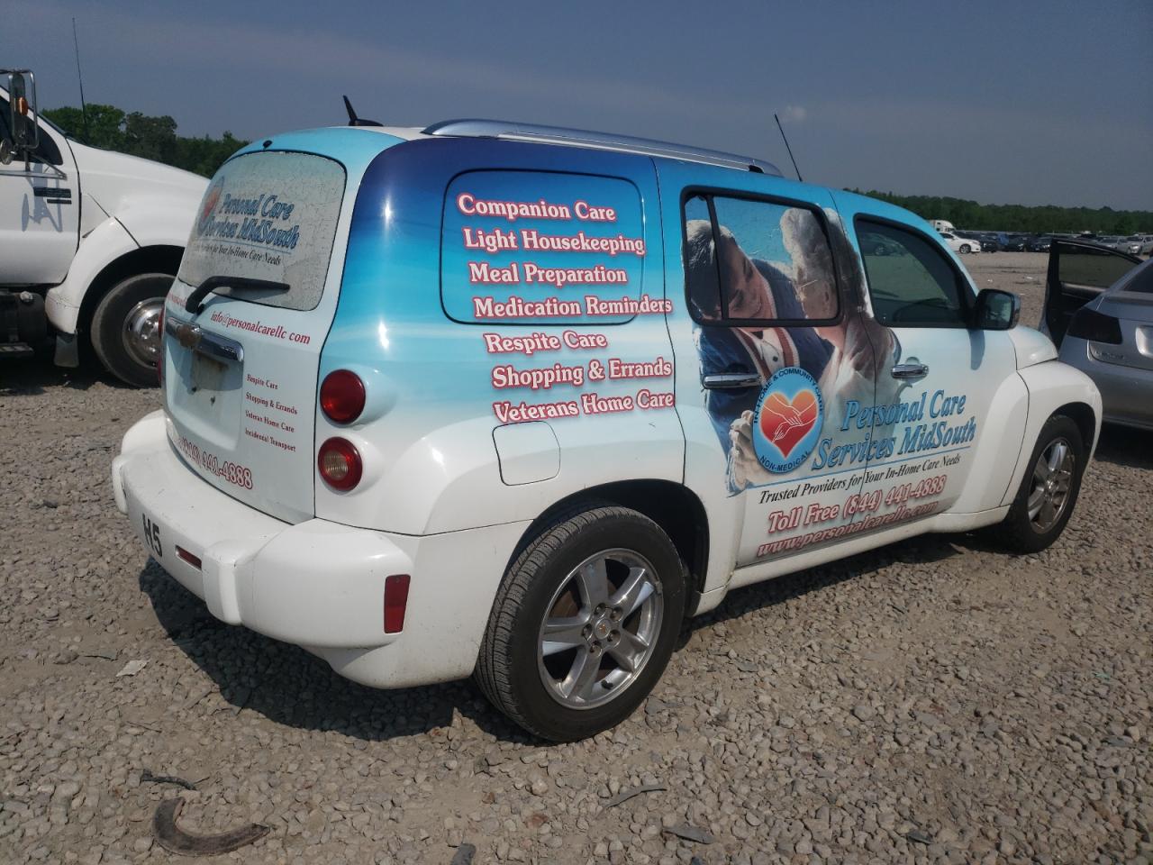 Photo 4 from auction – 2008 CHEVROLET HHR LT with VIN 3GNCA23D58S672085