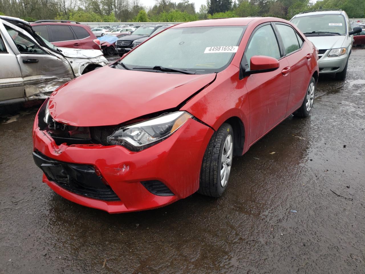 Photo 2 from auction – 2014 TOYOTA COROLLA L with VIN 5YFBURHE2EP029871