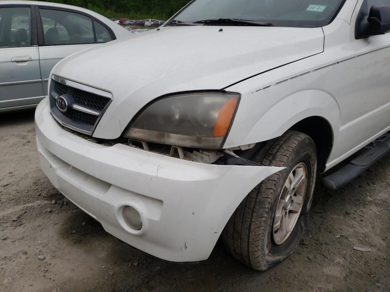 Photo 9 from auction – 2006 KIA SORENTO EX with VIN KNDJD733065576853