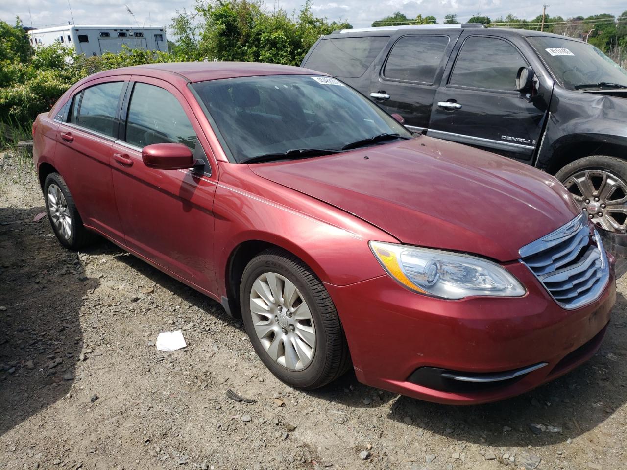 CHRYSLER 200 LX 2012 with VIN 1C3CCBAB0CN295841 - Photo from auction