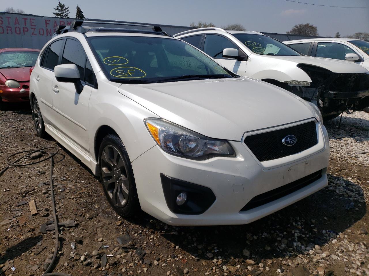 SUBARU IMPREZA SP 2012 with VIN JF1GPAS60CH203709 - Photo from auction