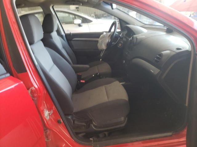 Photo 5 from auction – 2009 CHEVROLET AVEO LS with VIN KL1TD66E09B331905