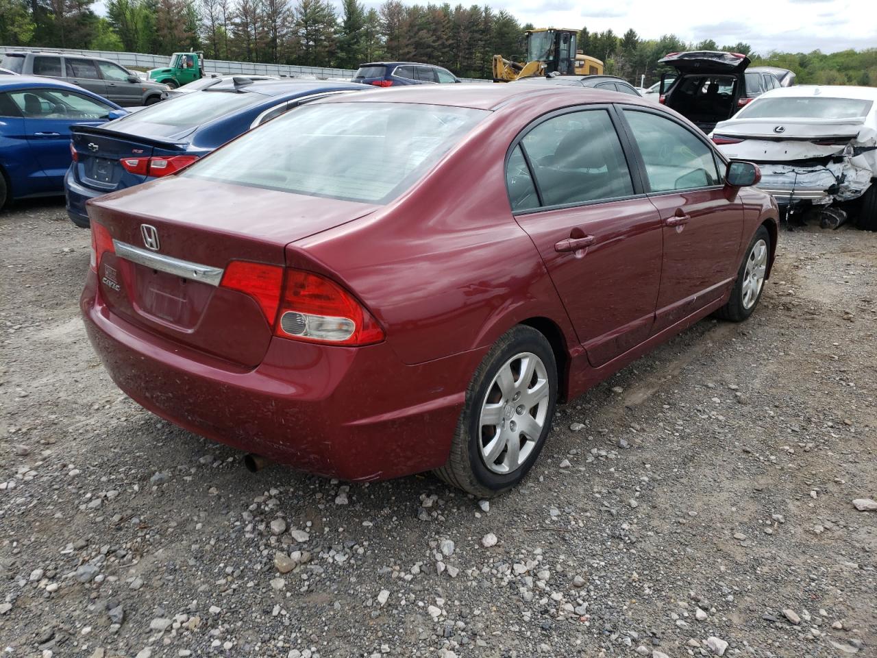 Photo 4 from auction – 2010 HONDA CIVIC LX with VIN 2HGFA1F52AH569608