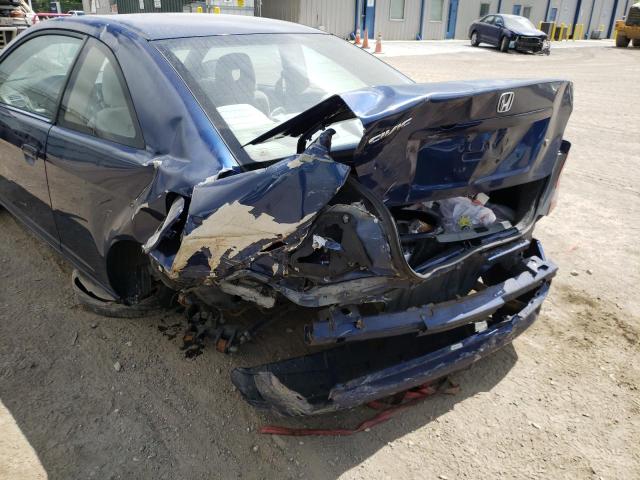 Photo 9 from auction – 2001 HONDA CIVIC SI with VIN 1HGEM22951L123229