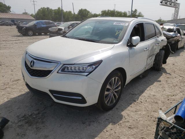 Photo 2 from auction – 2014 ACURA MDX TECHNO with VIN 5FRYD4H4XEB030927