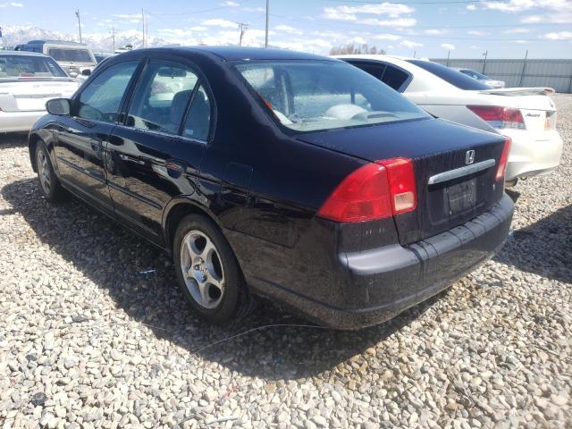 Photo 5 from auction – 2001 HONDA CIVIC EX with VIN 2HGES26731H551862