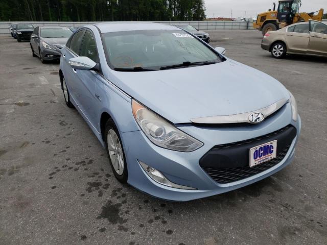 HYUNDAI SONATA HYB 2014 with VIN KMHEC4A42EA116772 - Photo from auction