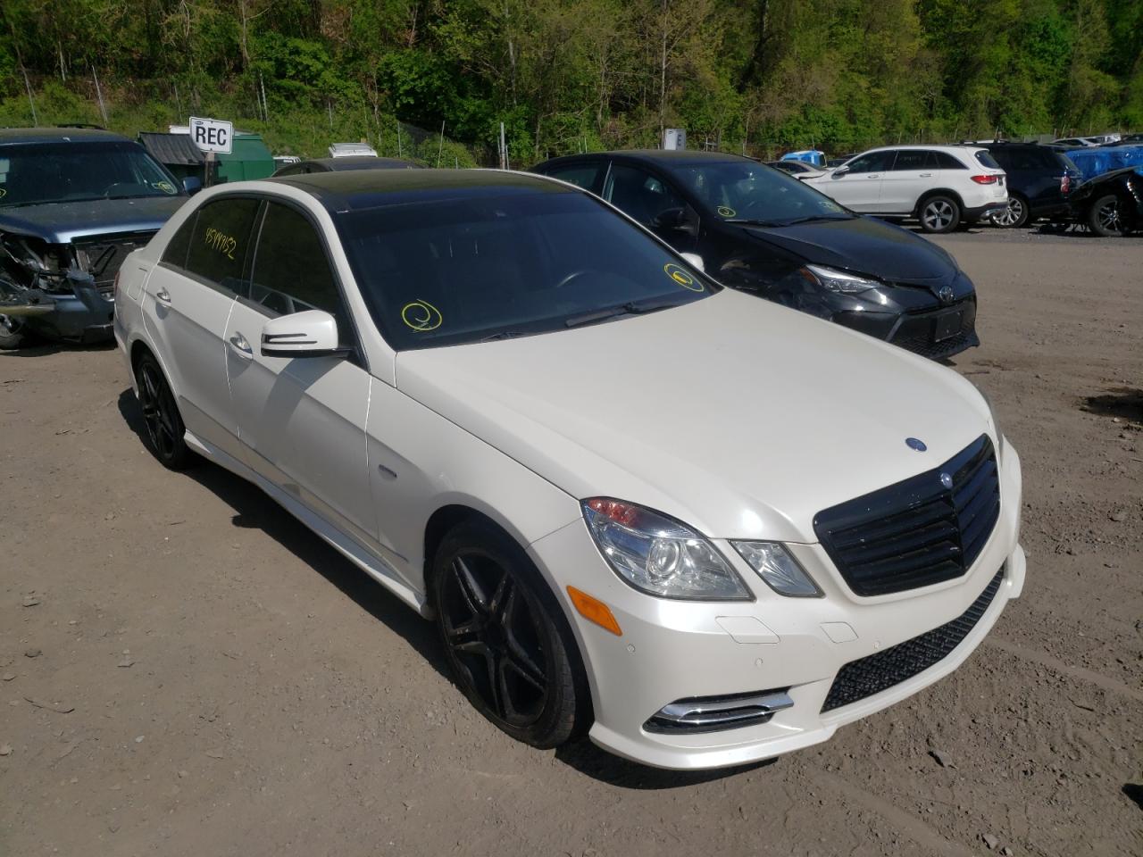 MERCEDES-BENZ E 350 4MAT 2012 with VIN WDDHF8JB6CA525021 - Photo from auction