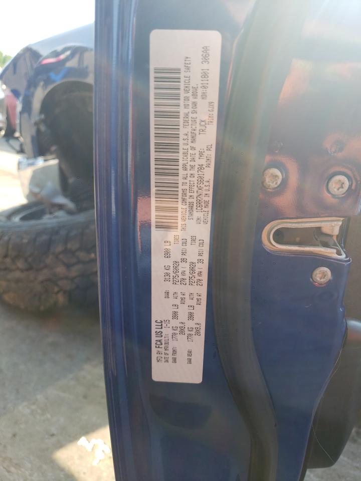 Photo 10 from auction – 2015 RAM 1500 LARAM with VIN 1C6RR7NTXFS601784