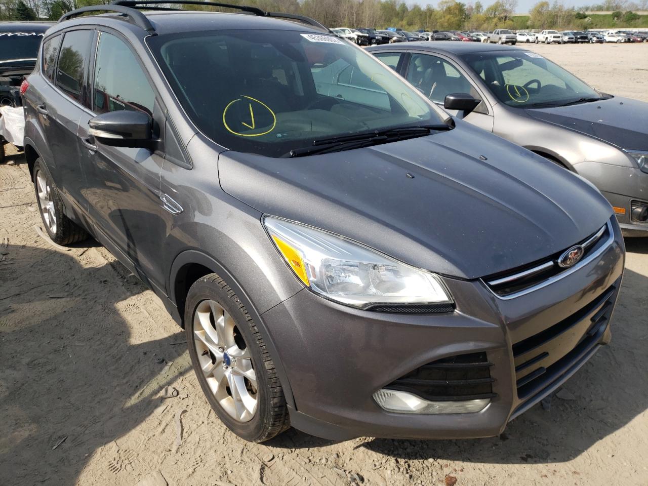 Photo 1 from auction – 2013 FORD ESCAPE SEL with VIN 1FMCU0HX8DUA33714