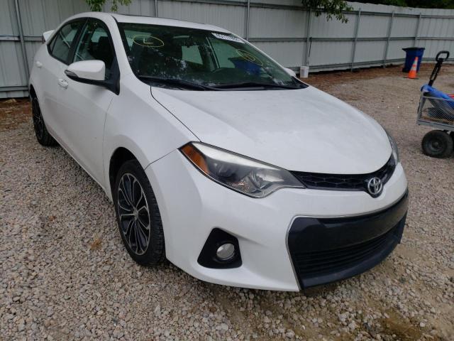 TOYOTA COROLLA L 2015 with VIN 2T1BURHE5FC306773 - Photo from auction