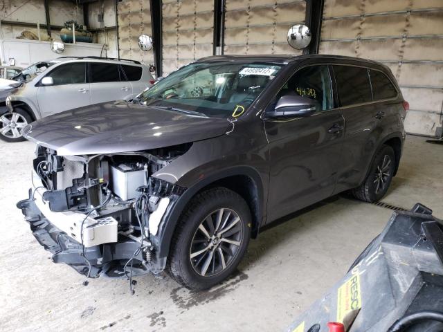 Photo 2 from auction – 2018 TOYOTA HIGHLANDER with VIN 5TDJZRFHXJS538019