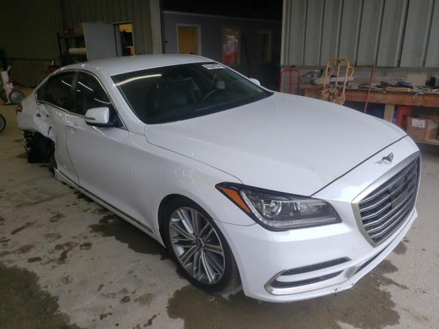 GENESIS G80 BASE 2018 with VIN KMHGN4JE3JU216982 - Photo from auction