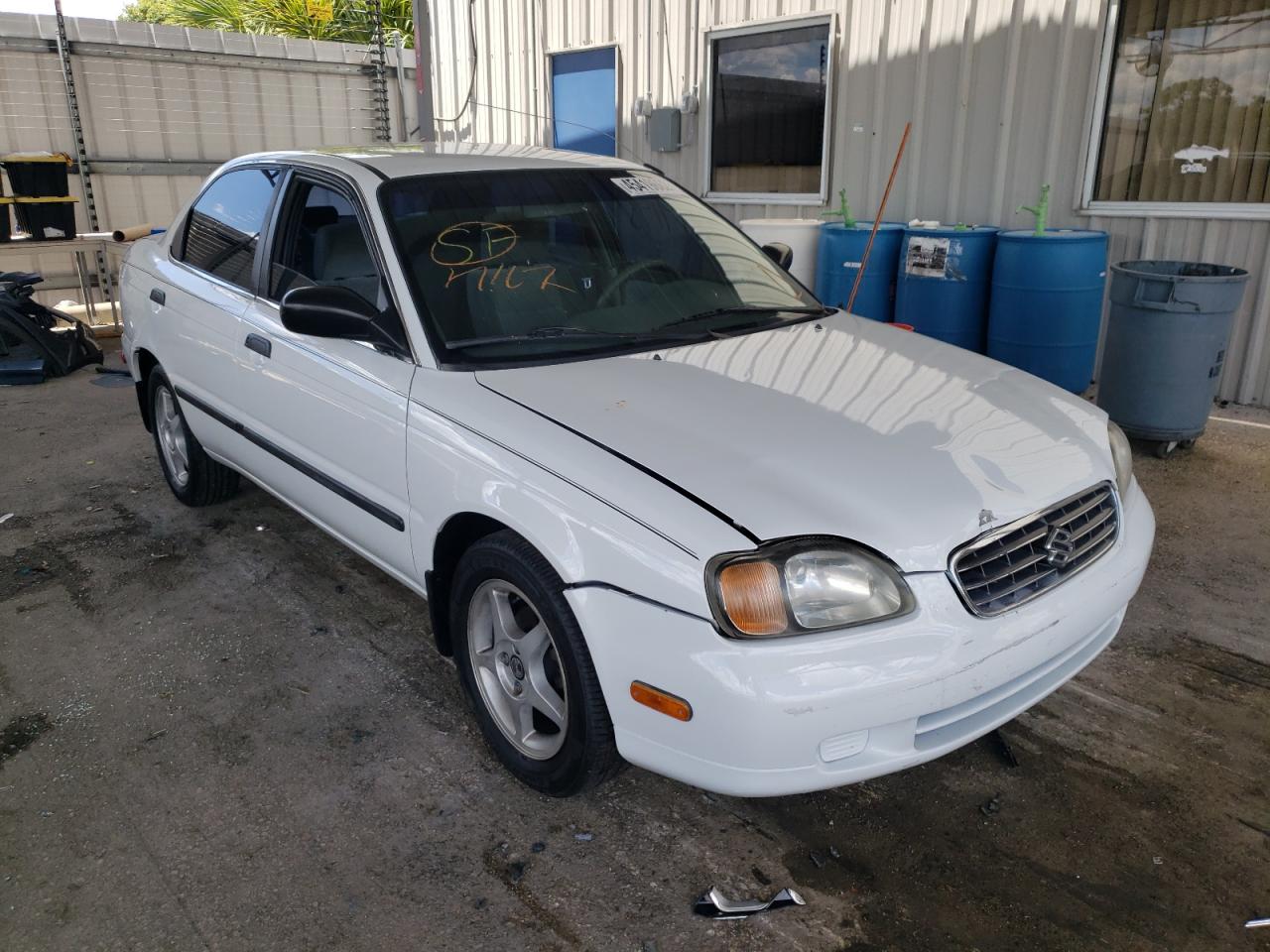 SUZUKI ESTEEM GL 2001 with VIN JS2GB41S715209150 - Photo from auction