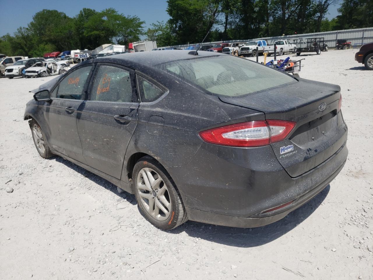 Photo 3 from auction – 2015 FORD FUSION SE with VIN 3FA6P0HD8FR215959